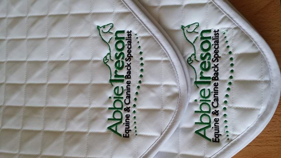 Embroidered Saddle Pads